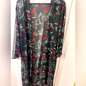 Sheer Black Cover up